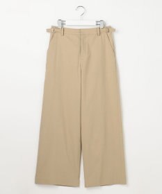 J.PRESS LADIES S 【人気素材】セルロースリネンストレッチ セミワイド パンツ