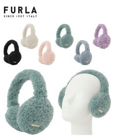 MOONBAT 【ギフトBOX付】FURLA ムートン風ふわふわイヤーマフ