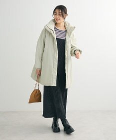 Green Parks シームレス中綿ドロストコート