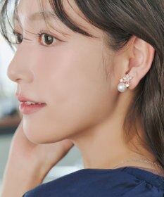 Tiaclasse 【金属アレルギー対応】ブルースターパールピアス・イヤリング