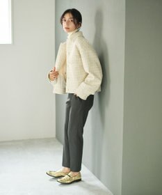 #Newans ツイードブルゾン