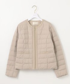 ANY SIS L 【撥水・洗える】2WAYノーカラーダウン ジャケット