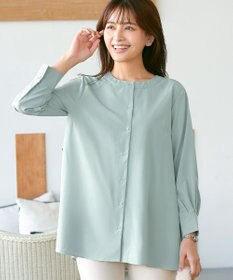 Tiaclasse L バックフレアヨークチュニック