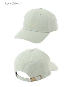 MOONBAT FURLA(フルラ) フロントロゴ刺繍キャップ UV