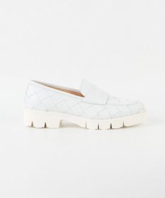 BONTRE 【LucaGrossi/ルカグロッシ】厚底レザー編み込みローファー/K356M-USO