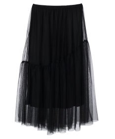 Green Parks ・ＥＬＥＮＣＡＲＥ　ＤＵＥ　チュールティアードスカート