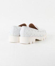 BONTRE 【LucaGrossi/ルカグロッシ】厚底レザー編み込みローファー/K356M-USO