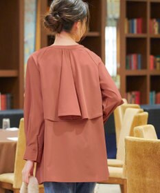 Tiaclasse L バックフレアヨークチュニック