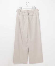 J.PRESS LADIES S 【人気素材】セルロースリネンストレッチ セミワイド パンツ