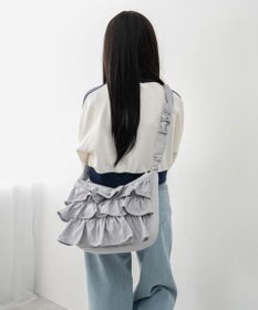 WEGO フリルドロストギャザーショルダー
