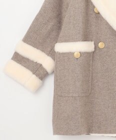 GRACE CONTINENTAL ボアカラーPコート