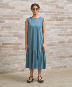J.PRESS YORK STREET 【WOMEN】フレアギャザー ワンピース