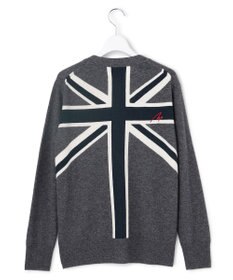 ICB 【30th ANNIVERSARY】 カシミヤブレンド ユニオンジャックカーディガン