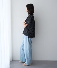 YECCA VECCA フリルデザインブラウス