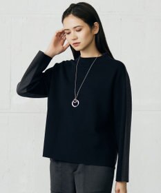 自由区 【セットアップ対応】ウールミラノボトルネック ニット