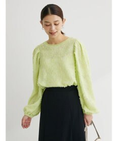 Green Parks シャギージャガードプルオーバー