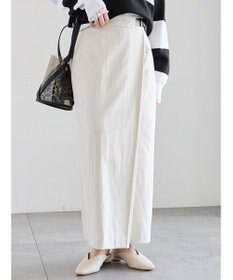 Te chichi サイドベルトチノタイトスカート