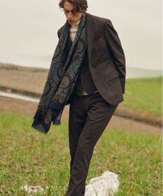 JOSEPH ABBOUD 【ストレッチ/多機能レジャージャケット】ツィーディージャージー ジャケット