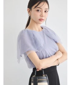 earth music&ecology チュールレイヤードプルオーバー