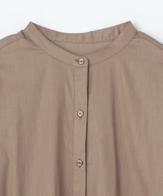 ANY シルキーソフトスタンドカラーシャツ