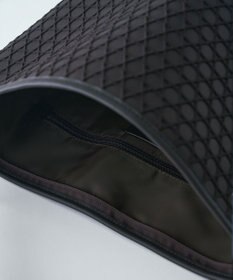 MIYABIYA LAQUOH【撥水加工】篭目柄エンボスボンディング バケツ型2WAYショルダー