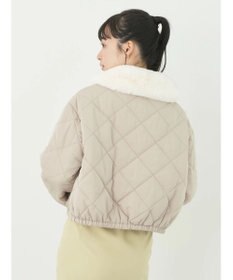 earth music&ecology ファーカラーブルゾン