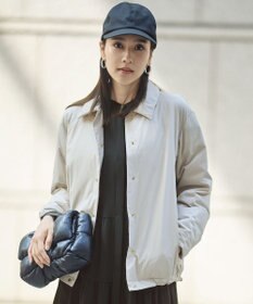 自由区 【カタログ掲載】ライトダウンコーチ ジャケット グレージュ