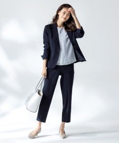 J.PRESS LADIES 【制菌加工・UVカット】アルファクロスジャージー パンツ