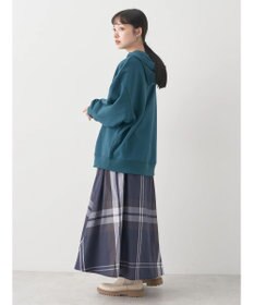 earth music&ecology スウェットルーズパーカー