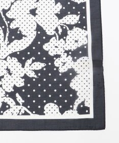 自由区 シルクコットンプリント スカーフ