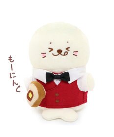 Mother garden しろたん ついてきちゃう ぬいぐるみ キーホルダー 《マイスターたん》