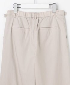 J.PRESS LADIES S 【人気素材】セルロースリネンストレッチ セミワイド パンツ