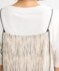 Green Parks ・ＥＬＥＮＣＡＲＥ　ＤＵＥ　フロントＺＩＰプリーツワンピ