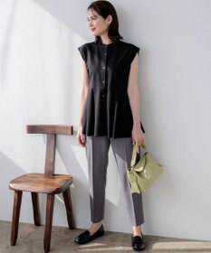 組曲 シュットクロステーパード パンツ