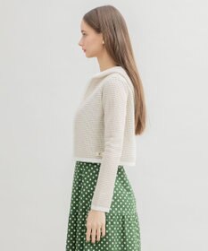 TOCCA 【洗える！】SCOOP フーディボレロ