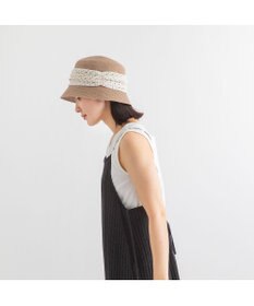 林八百吉商店 un chapeau  リネンブレードハット