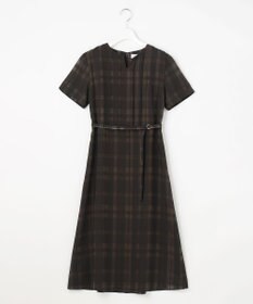 J.PRESS LADIES S シャドーチェック ワンピース