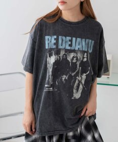 WEGO ヴィンテージウォッシュグラフィックBIGT