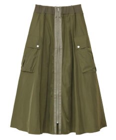 Green Parks ・ＳＵＧＡＲ　ＳＰＯＯＮ　ミリタリーフレアスカート
