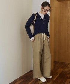 WEGO 【ANGIE VINTAGE】ツイルイージーパンツ