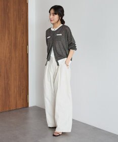 CRAFT STANDARD BOUTIQUE コットンナイロンカーブパンツ