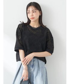 earth music&ecology レースプルオーバー