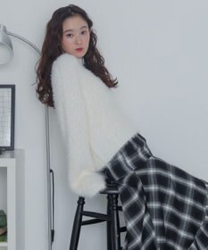 WEGO シャギーニットプルオーバー