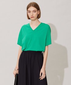 ICB L 【洗える】VIS/NYハイゲージ Vネックプルオーバー