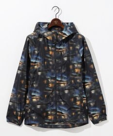 JOSEPH ABBOUD MOUNTAIN 【イタリア素材/軽量/撥水】X-CLIPPER夜景プリント マウンテンパーカー