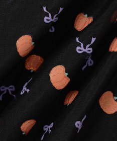 ANY KIDS ラメチュールフレアスカート