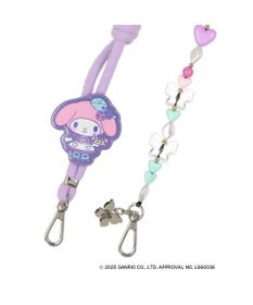 ANNA SUI ANNA SUI × MY MELODY & KUROMI スマホストラップ （パープル）