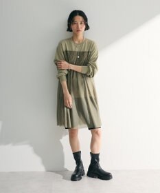 Green Parks メッシュドッキングレイヤーチュニック