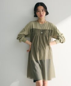 Green Parks メッシュドッキングレイヤーチュニック