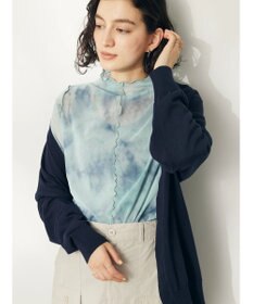 CRAFT STANDARD BOUTIQUE タイダイメッシュボトルネックインナー